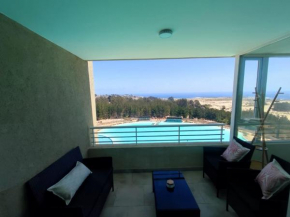 Depto Nuevo 2D2B en Condominio LagunaMar con Vista a la Laguna Estacionamiento y Piscina Servicio HOM, El Tabo